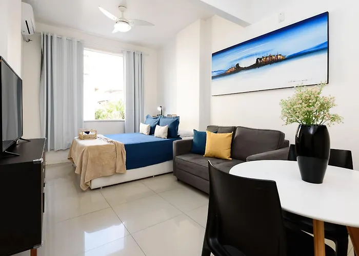Moderno Studio A 400M Da Praia | Sl 363/214 Rio de Janeiro
